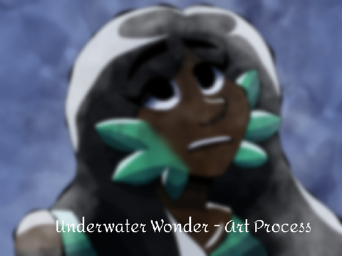 Underwater Wonder - Art Process