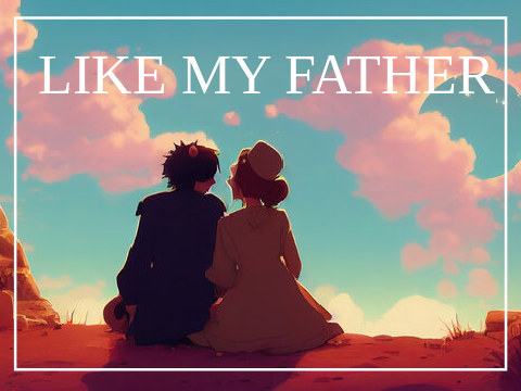 LIKE MY FATHER - SHORT COVER