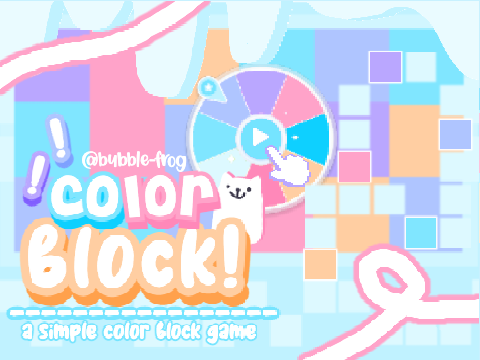 Color Block! ✩ a simple color game
