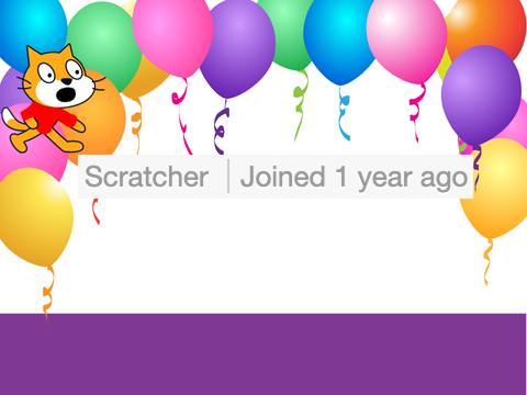 Happy scratchaversery to me!!!!!!!!!