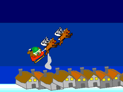 christmas night - present delivery