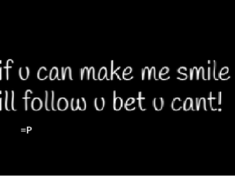 YOU CAN'T