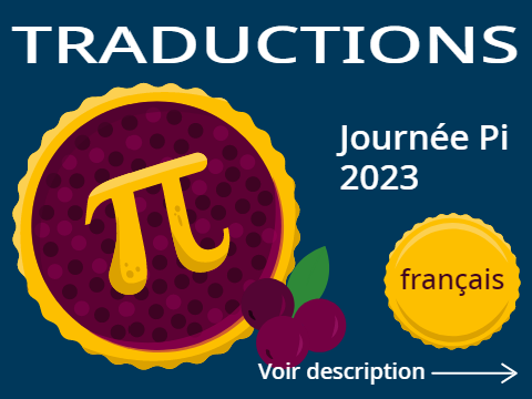  Traductions | Pi Day 2023 | Français