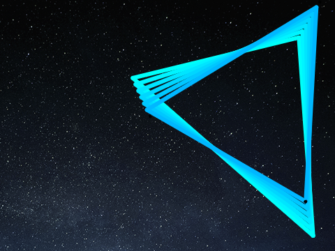 Rainbow Lines Background