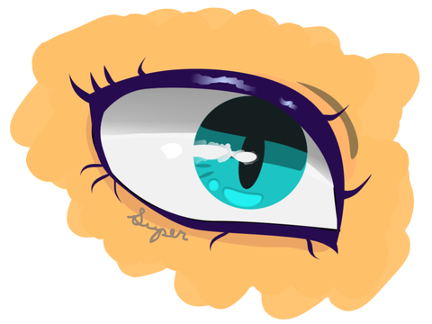Eye Speedraw #art