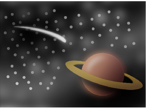 Entry for Outer Space Scene Contest.
