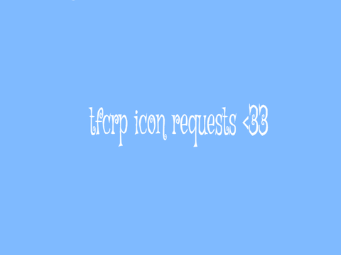 tfcrp icon reqs !!