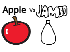 Apple Vs jambo