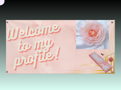 Aesthetic banners for free! :)