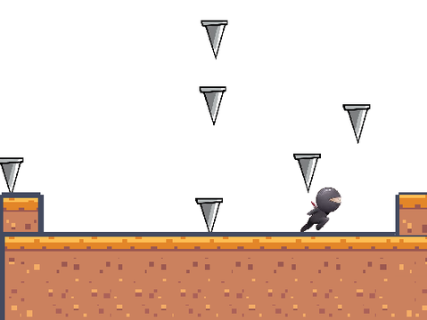 NINJA VS SPIKES