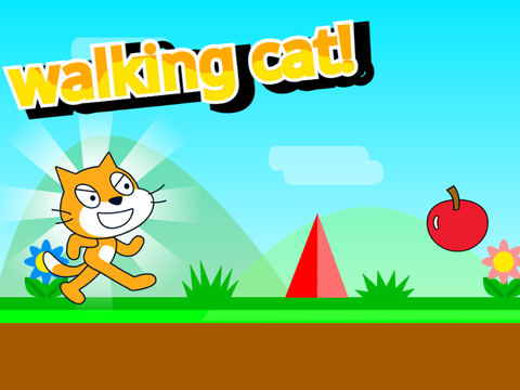walking cat!