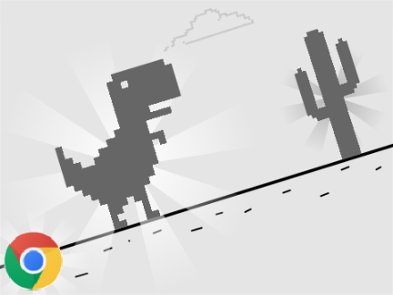Google Chrome Dino Run