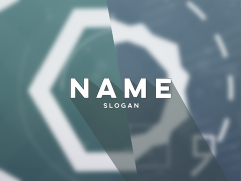 Template - Free Teal 2D Intro