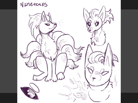 | Ninetales Sketches |