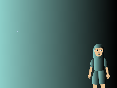 blue and black