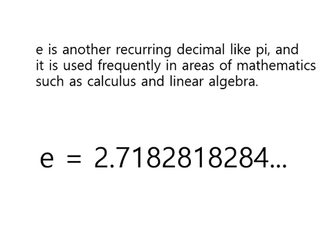 The True Pi(e) Number