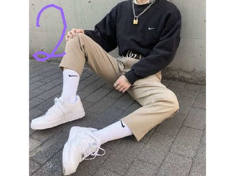 A lovely outfit for a guy