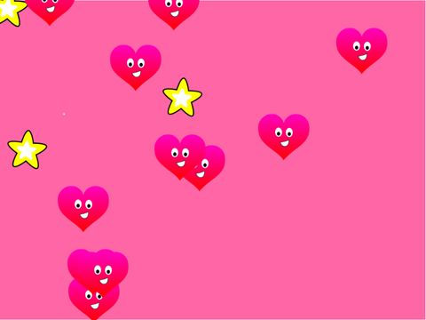 Heart and star hunting.