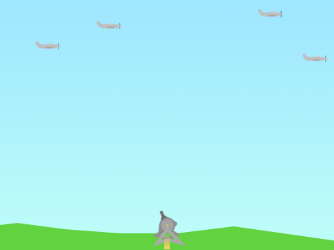  anti aircraft gun simulator