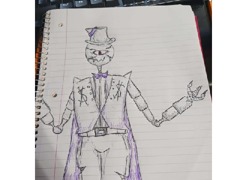 I drew zarthts oc............