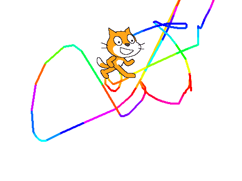 Colour cat!!