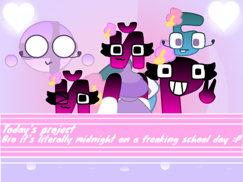 Bro it's literally midnight on a freaking school day :P