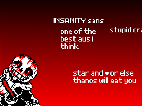 Insanity SANS (because ye)