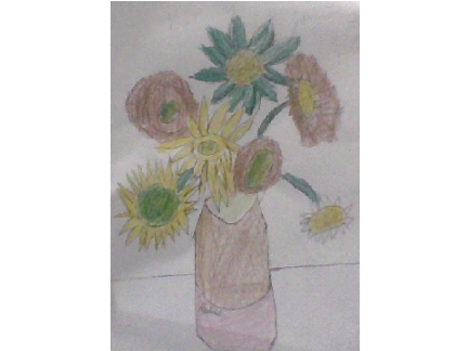 My flower pot drawing