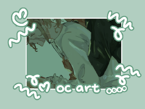 -`♡ (extremely) self-indulgent oc art