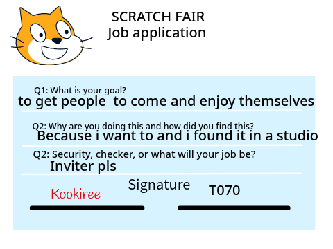 SCRATCH FAIR | Job allpicaton remix