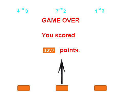 Math Attack Multiplication Edition