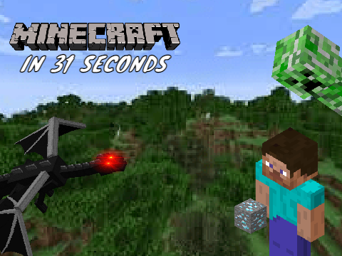 Minecraft In 31 Seconds | #Animations