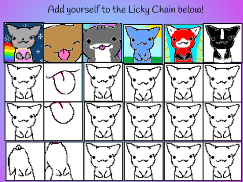 Add yourself to the Licky Chain Remix! remix