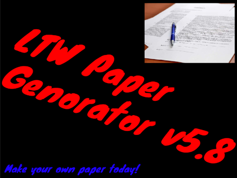 LTW Paper Generator v5.8