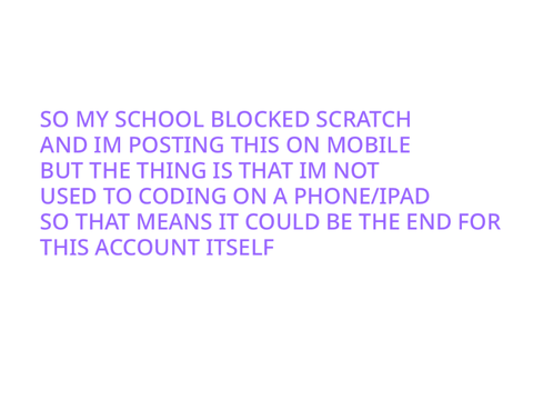 MY SCHOOL BLOCKED SCRATCH