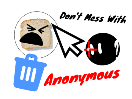 Don't mess with Anonymous