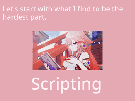 Need help scripting? Look no further!