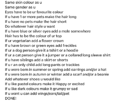 Create an oc challenge!!! How did I do?