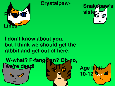 Crystal paw Voice Auditions! :3
