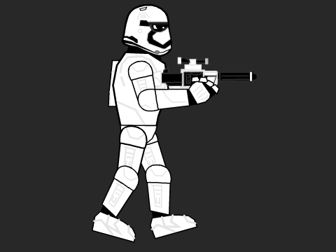 First Order Stormtrooper Sprite