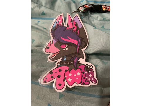 Fursuit badge!