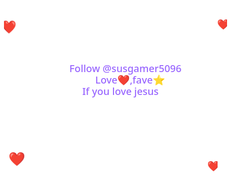 ❤️Do this if you love jesus❤️