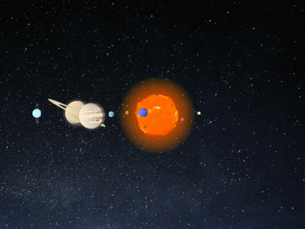The Solar System, Orbits