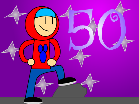 Sparking my way up with 50 followers!