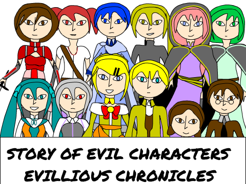 Vector Drawings of Various EC SoE Characters