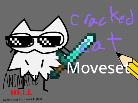 Cracked cat Moveset copy
