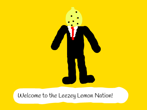 Leezey Lemon Nation Welcome Sheet
