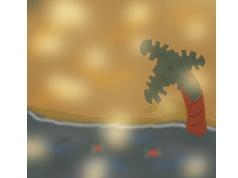 A beach XD
