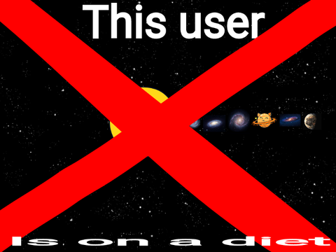 This user Is on a diet
