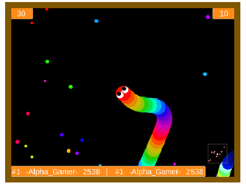 2.5k on slither.i.o